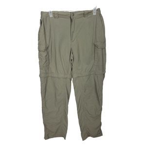 Reel Legends Performance Clothing Covertible‎ Tan Khaki Pants Size XL